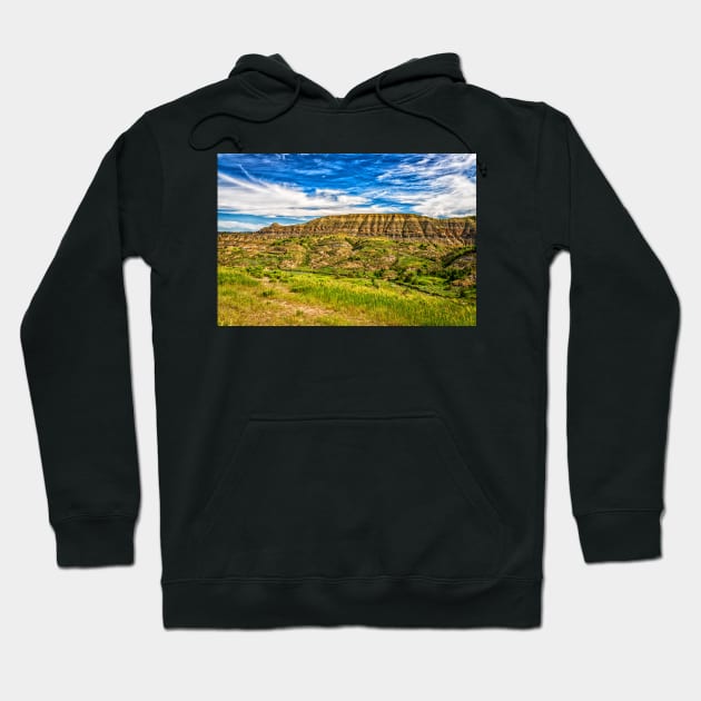 North Dakota Badlands Hoodie by Gestalt Imagery